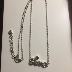 Brighton love necklace. Authentic with  bag